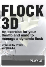 Flock 3D Menu